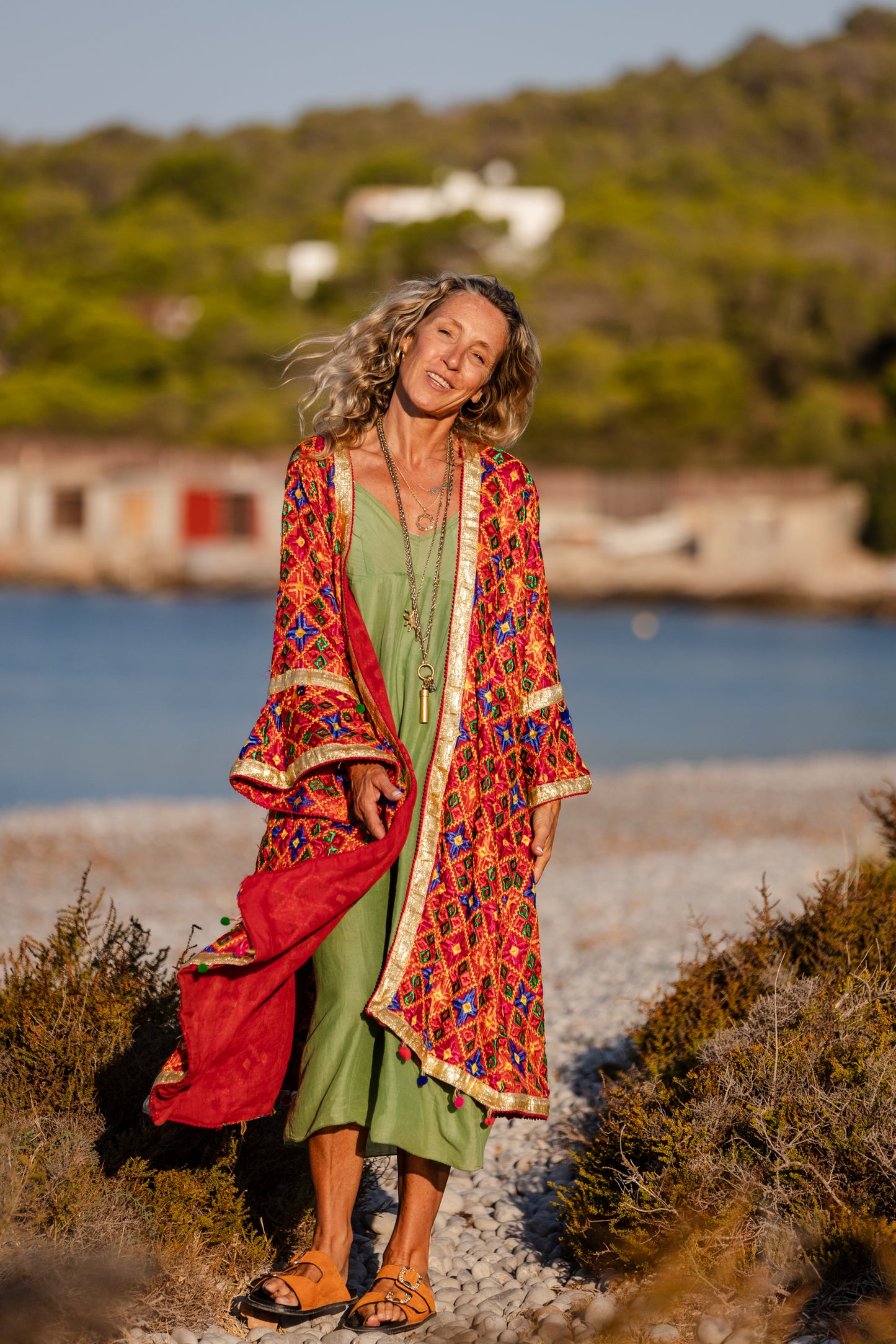 Summer Limited Edition Kimono Jacket (Red)