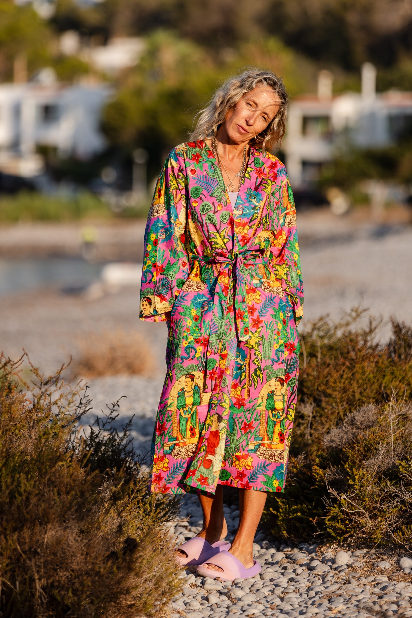 Frida Limited Edition Kimono Jacket ( Pink )