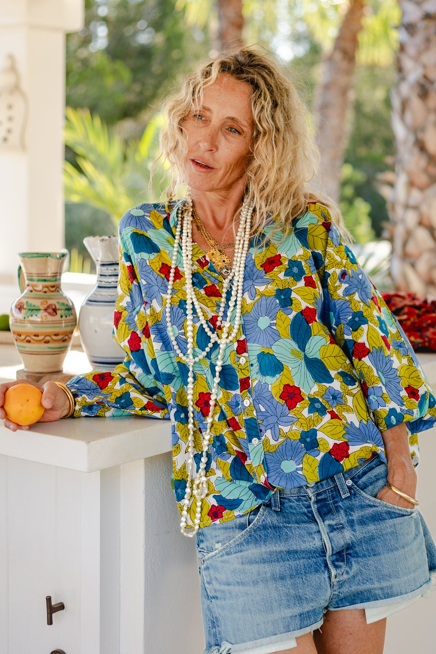 Sami Limited Edition Blouse Blue