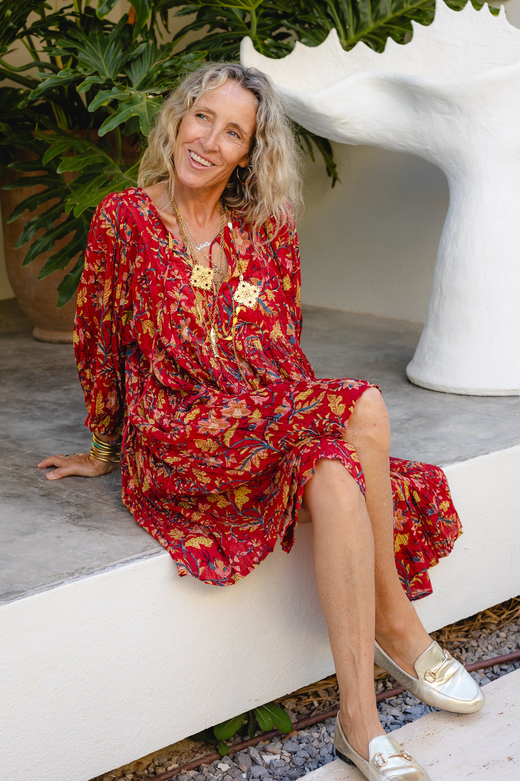sami mini dress Sami Mini Scarf Neck Dress