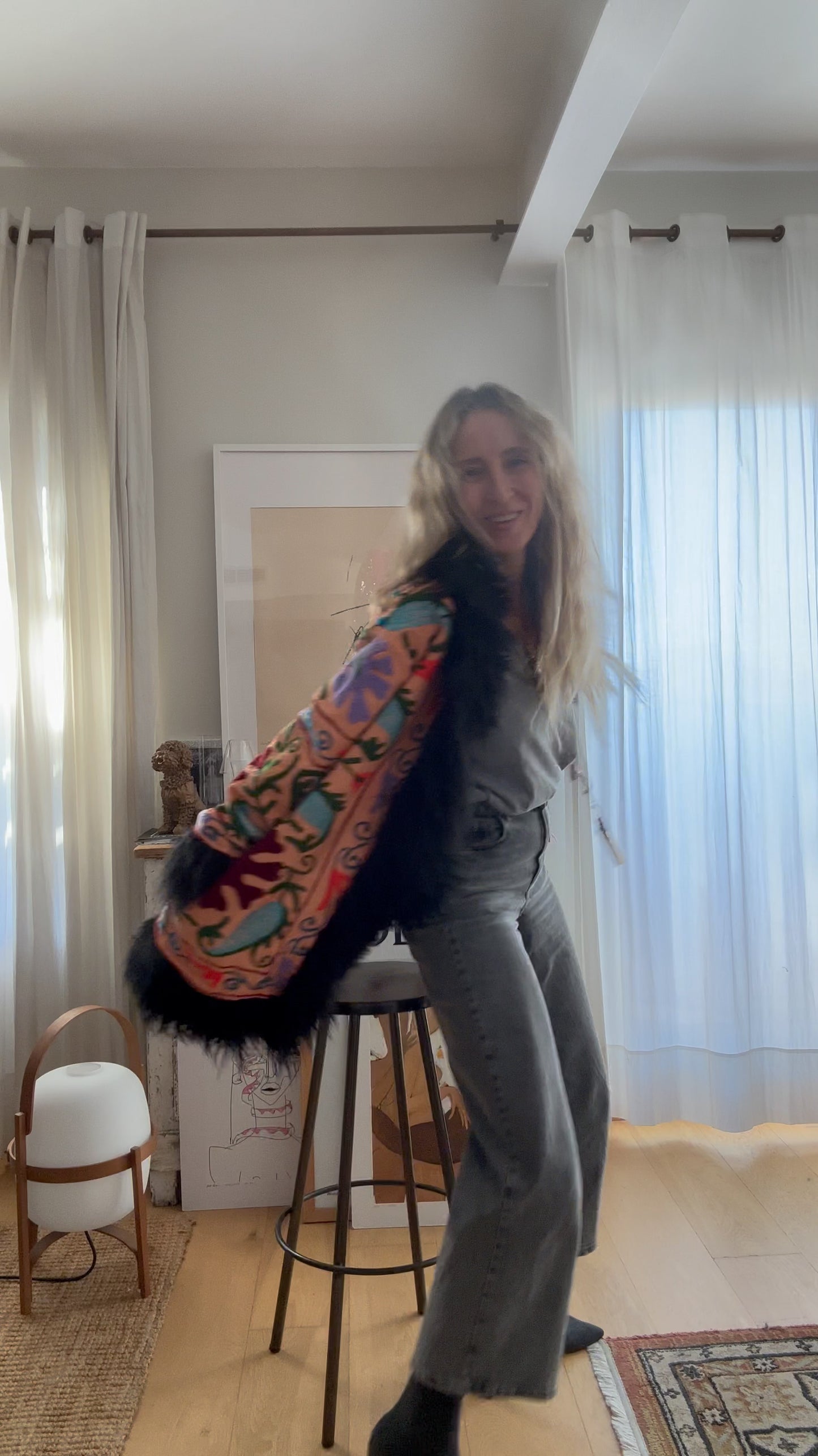 Suzany 3/4 Lenght Coat Limited Edition Salmon