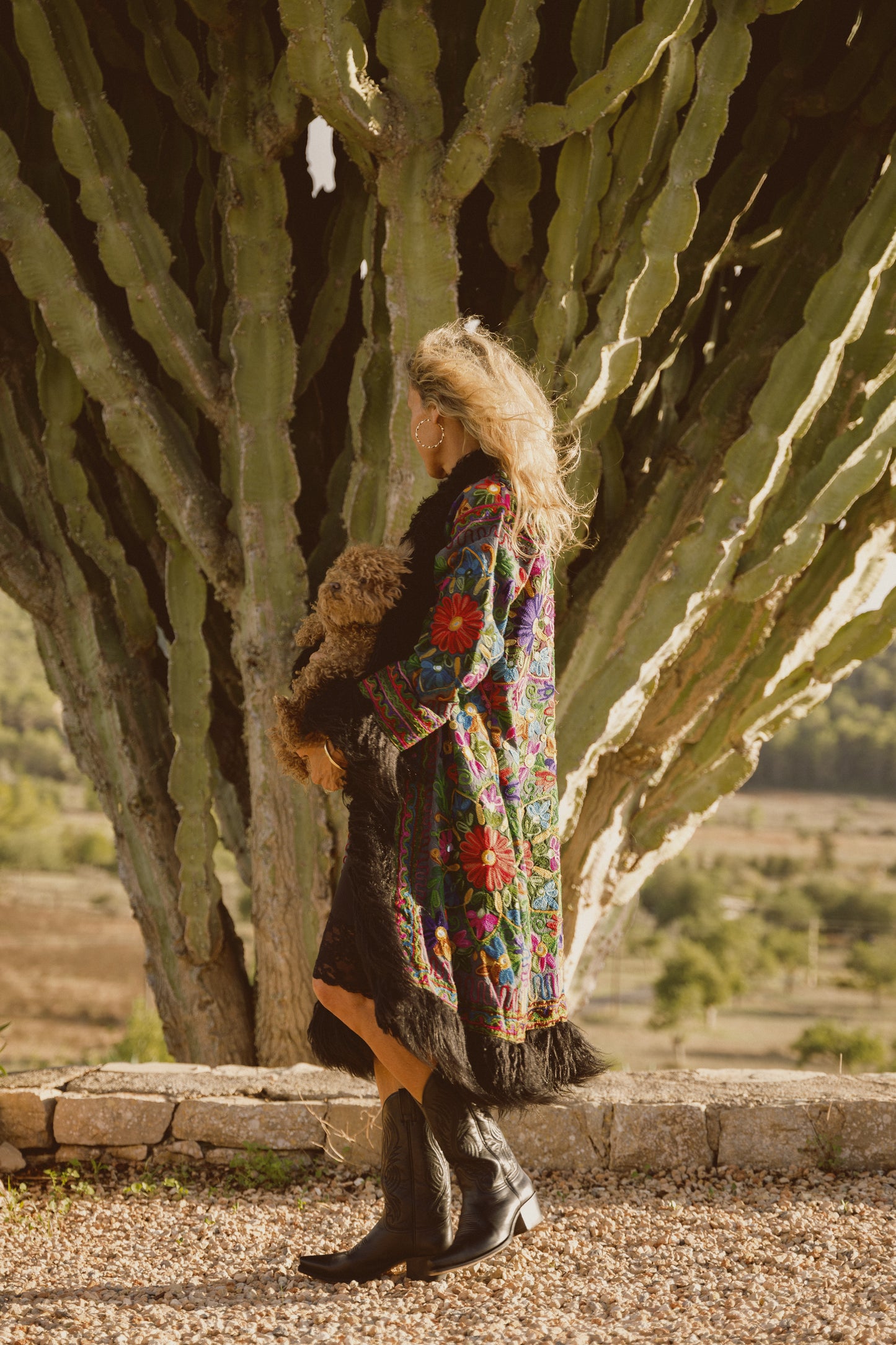 Bloom Limited Edition Black Long Coat