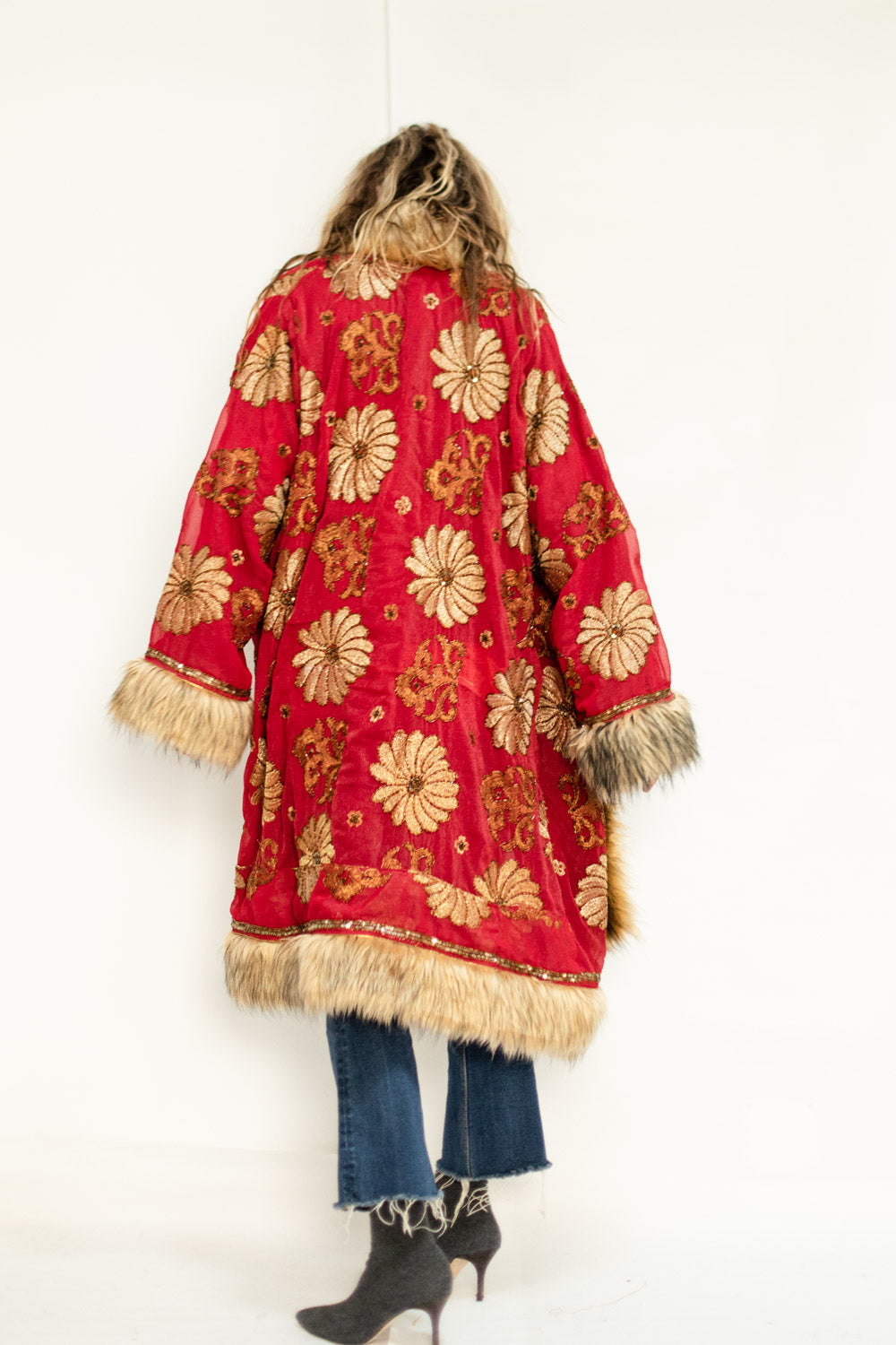 Winter Limited Editon Flowers Coat