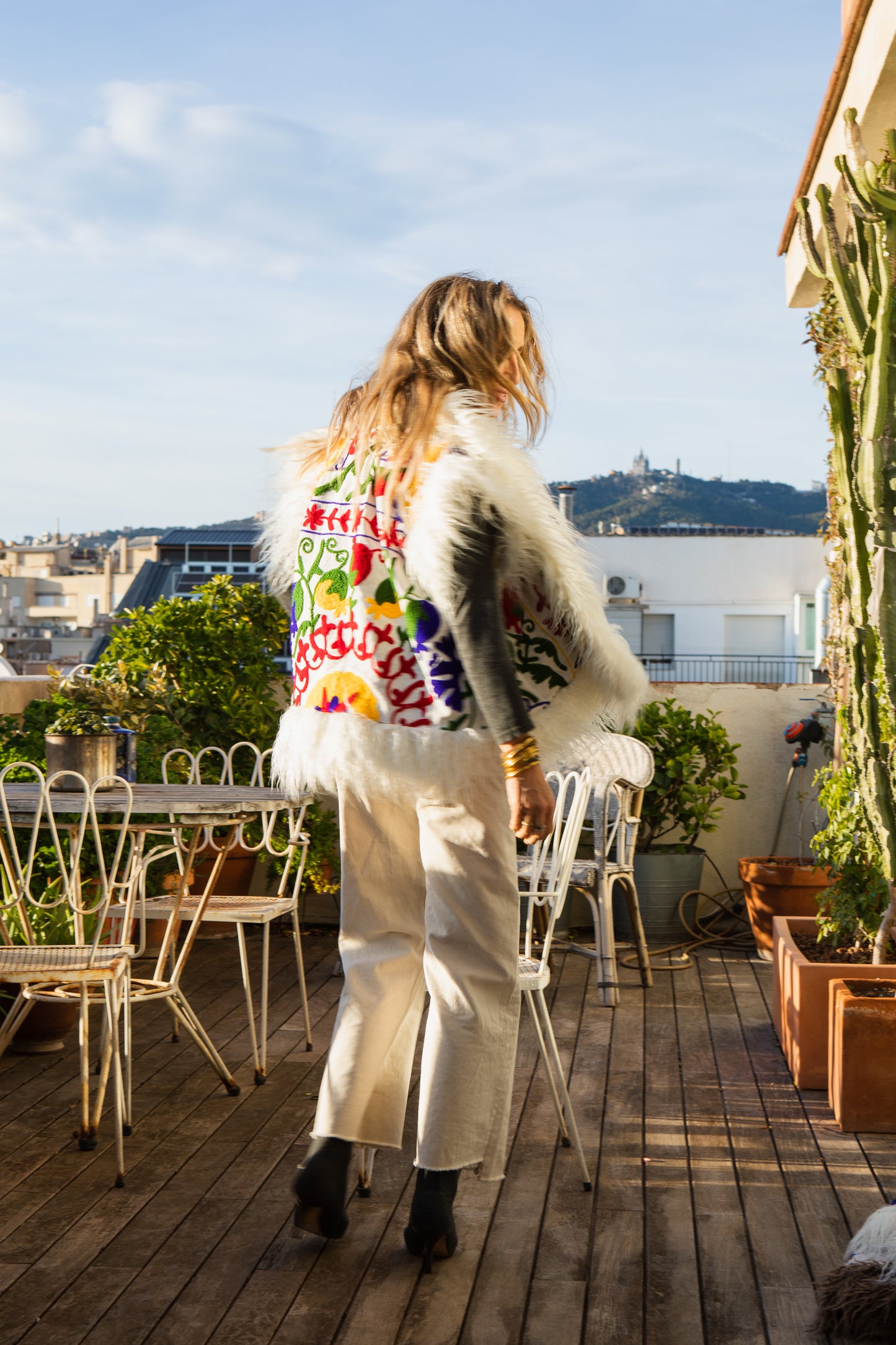 Bloom Limited Edition White Vest