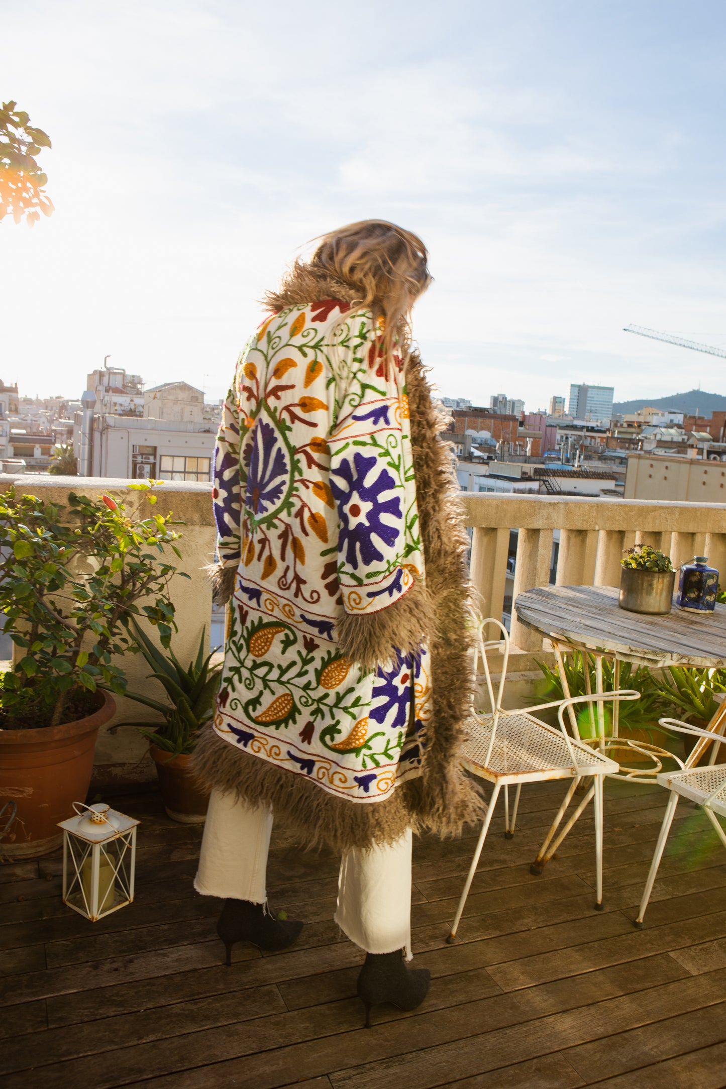 Suzany Long Limited Edition White Coat