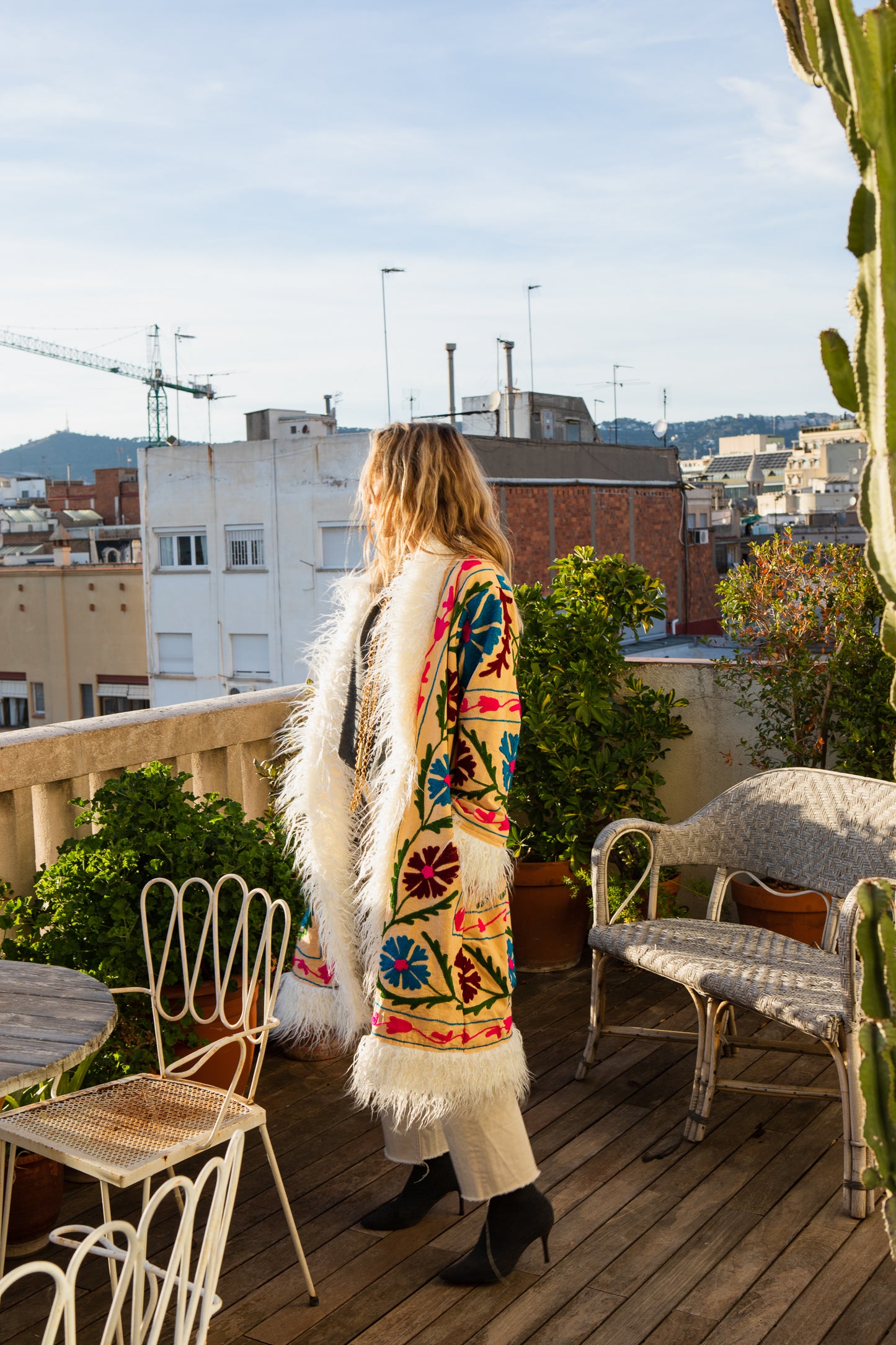 Suzany Long Limited Edition Crema Coat