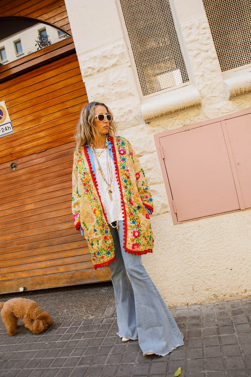 Phulkari Coat Limited Edition dorado