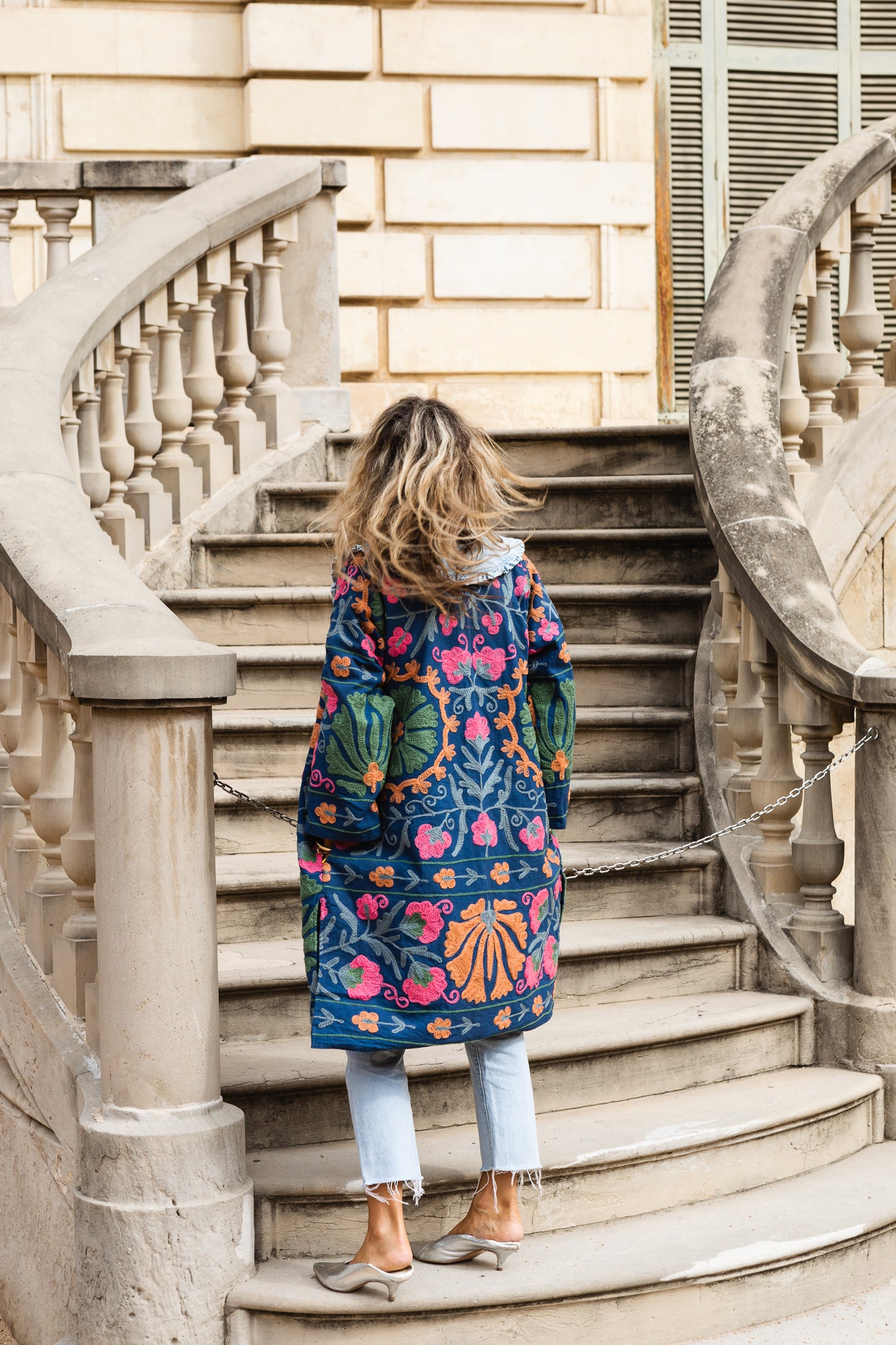 Otto Limited Edition Long Coat (Turquoise)
