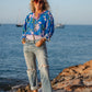 Panama Limited Edition Blouse ( Blue )