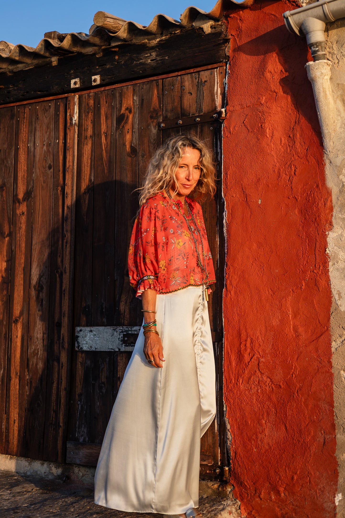 Panama Limited Edition Blouse ( Red )