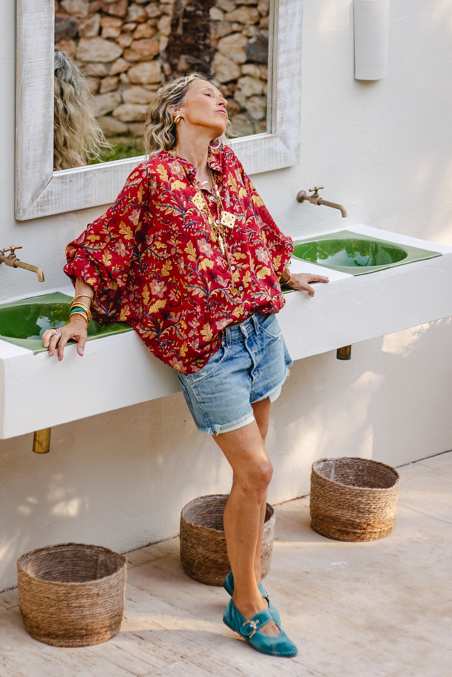 Sami Limited Edition Blouse Red