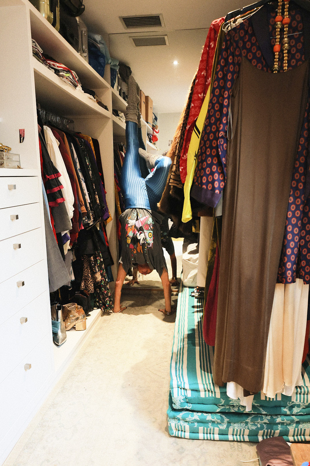 Fashion Blue Leggings