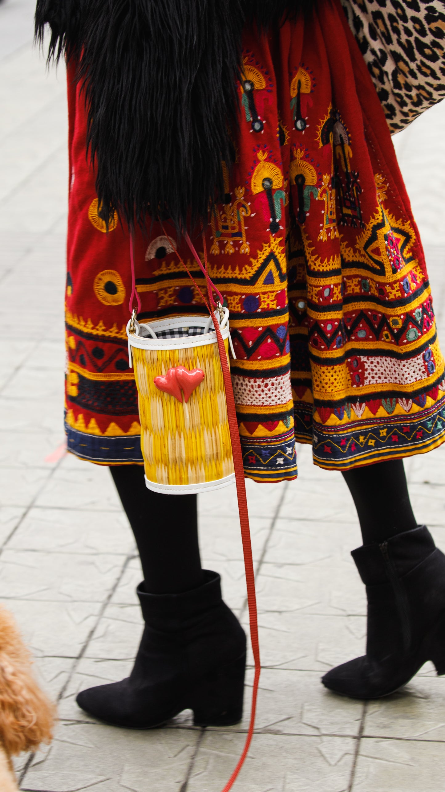 Gujarat Skirt Limited Edition Red