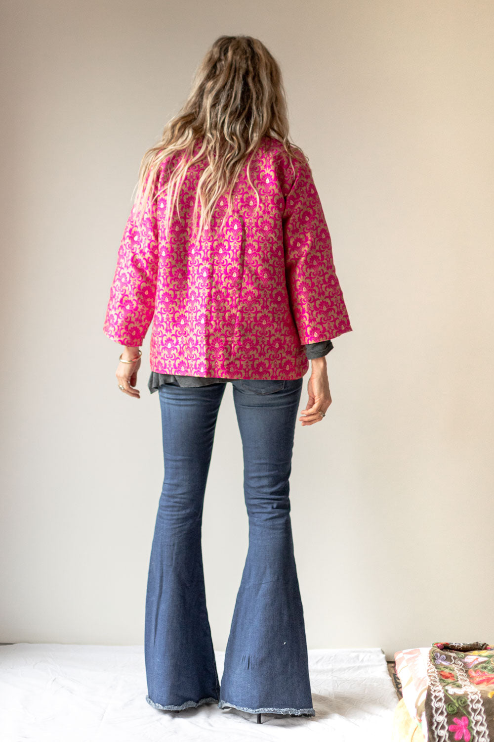Rose Limited Edition Kimono Jacket (Pink Shine)