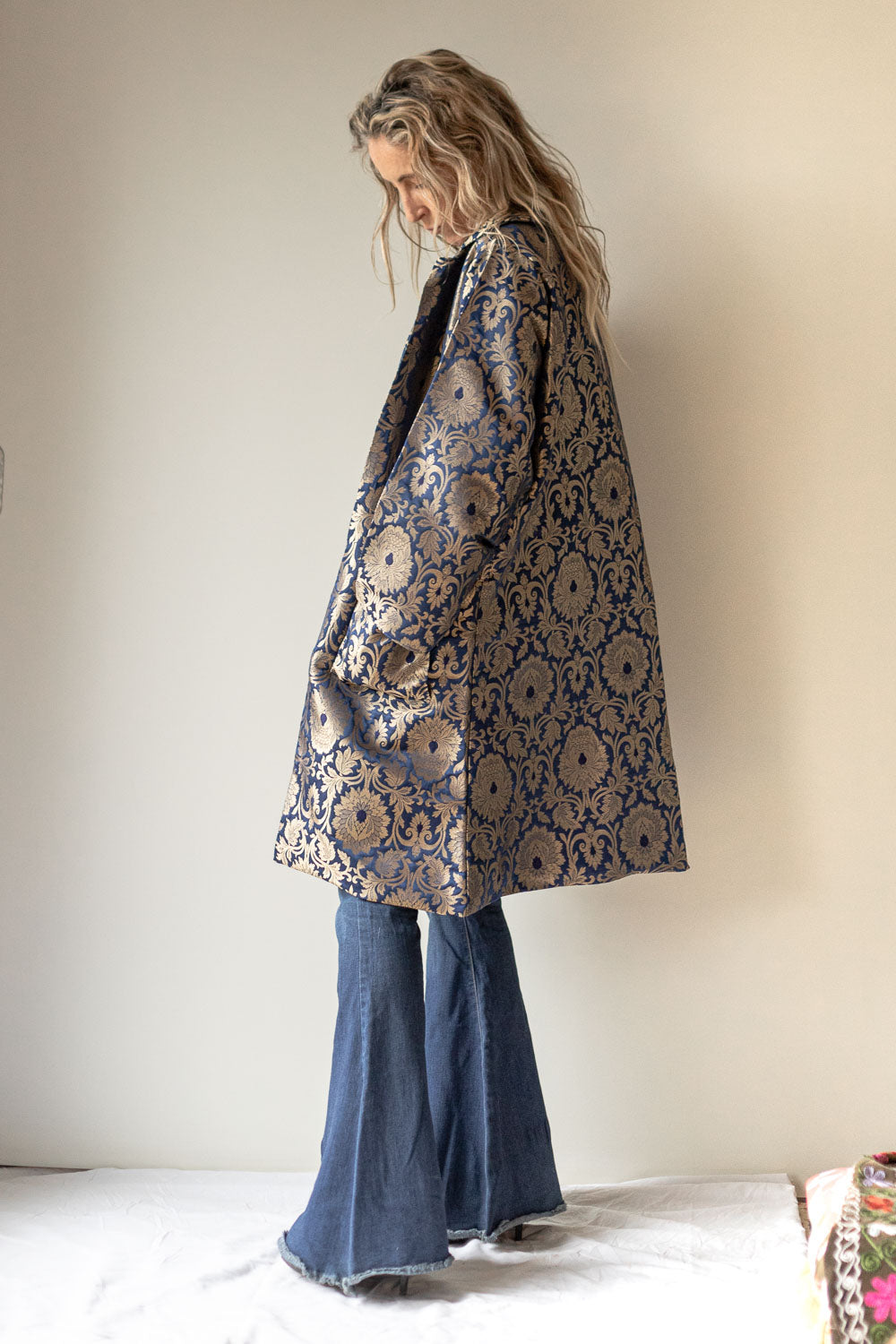 Chaqueta tipo kimono Princess de edición limitada (azul vibrante)